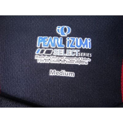 Pearl Izumi Select Series Cycling Jersey Red Black Short Sleeve Full Zip Men Med - Thumbnail 2