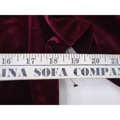 Vince Camuto Burgundy Velvet Ruched Tunic Womens XL - Thumbnail 5