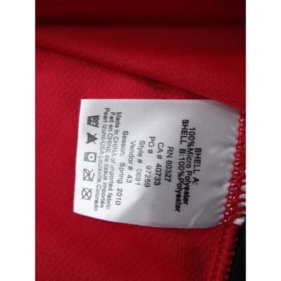 Pearl Izumi Select Series Cycling Jersey Red Black Short Sleeve Full Zip Men Med - Thumbnail 3