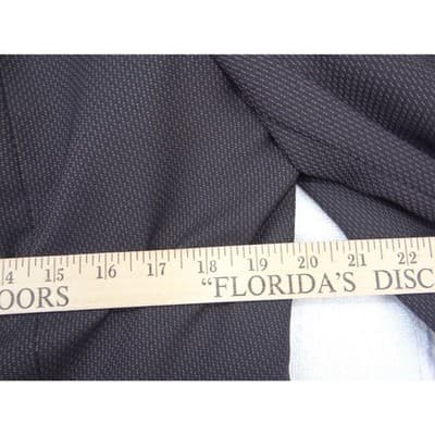 Jones Wear Suit Womens 14 Brown Blazer Skirt Set Micro Texture Professional 2pc - Thumbnail 6