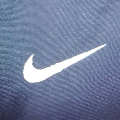 Nike Mens XL Track Pants Navy Blue Mesh Lined Side Zip Windbreaker Warmup - Thumbnail 5