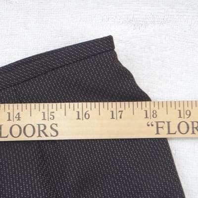 Jones Wear Suit Womens 14 Brown Blazer Skirt Set Micro Texture Professional 2pc - Thumbnail 13