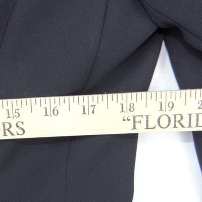 Tahari Arthur S. Levine Womens Black Two Button Tailored Blazer Jacket Size 12 - Thumbnail 5