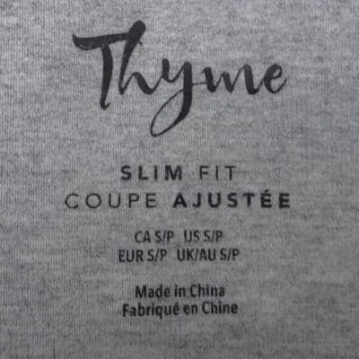 Thyme Maternity Slim Fit Skinny Jeans Medium Wash Blue Full Belly Panel Size S/P - Thumbnail 2
