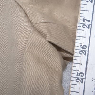 Brooks Brothers Khaki Chino Pants Mens 44x26 Stretch Waistband Cuffed Trousers - Thumbnail 10