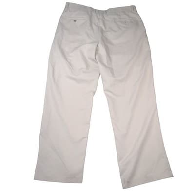 Concepts by Claiborne Beige Straight Leg Trousers Mens 42x31 Flat Front Pants - Thumbnail 3