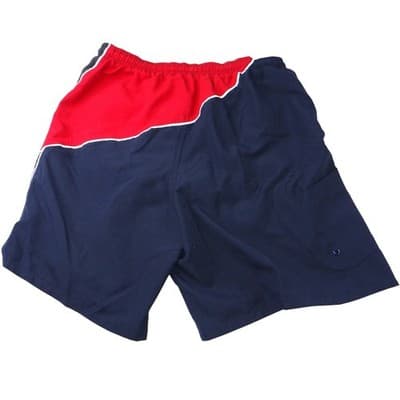 Boca Classics Men's Navy Blue Athletic Swim Trunks Size Medium - Thumbnail 4