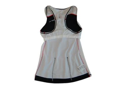Orca Women's Athletic Tank Top with Front Zipper - Thumbnail 2
