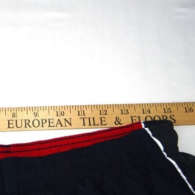 Boca Classics Men's Navy Blue Athletic Swim Trunks Size Medium - Thumbnail 6