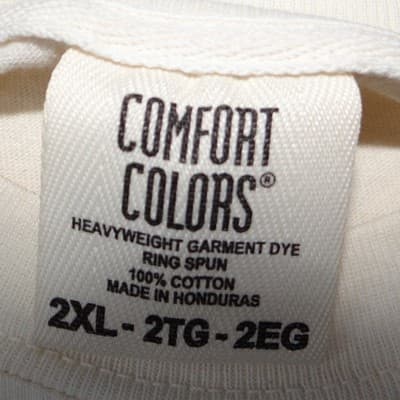 Comfort Colors Grassroots x Lzzie 420 Restaurant Graphic T Shirt Mens 2XL Cream - Thumbnail 2