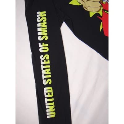Hot Topic MHA All Might United States of Smash Long Sleeve Shirt Men's M - Thumbnail 2