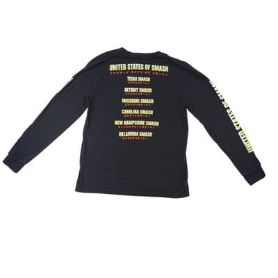 Hot Topic MHA All Might United States of Smash Long Sleeve Shirt Men's M - Thumbnail 7
