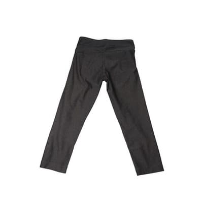 Under Armour Dark Gray Capri Leggings Athletic Fitness Size Medium Youth Girl's - Thumbnail 2
