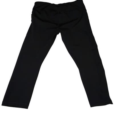 AVIA Women Black Athletic Capris Leggings Size L G 12 14 - Thumbnail 3