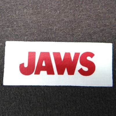 Mens Jaws Movie T Shirt Black Size Medium Graphic Tee - Thumbnail 4