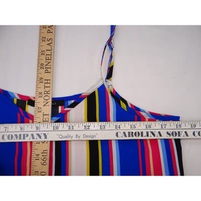 MISS LILI Striped Cami Tank Top Women's Size M - Thumbnail 4