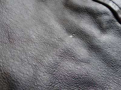 Men's Black Leather Jacket Medium Caribou Creek - Thumbnail 9