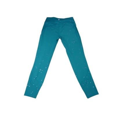 All In Motion Teal Star Print Athleisure Leggings Size XL 14 16 - Thumbnail 3