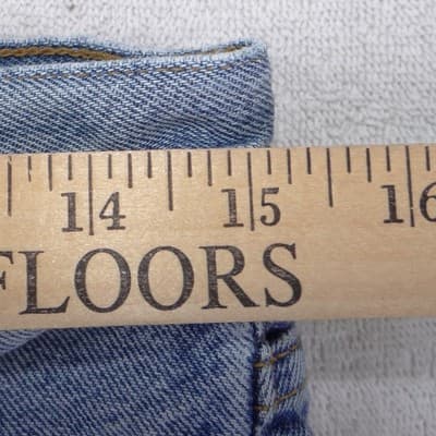 AGOLDE 90s Pinch Waist High Rise Straight Leg Jeans Light Wash Blue 29 - Thumbnail 4