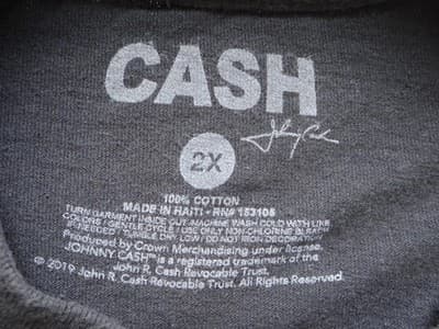 Johnny Cash American Rebel T-Shirt - Iconic Style - Thumbnail 4