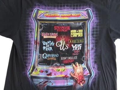 Maximum Screamage Halloween Horror Nights T-Shirt - Thumbnail 5