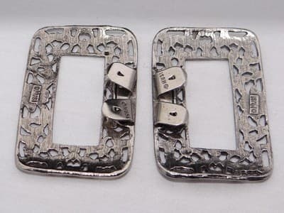 Vintage MUSI Decorative Belt Buckles - Thumbnail 2