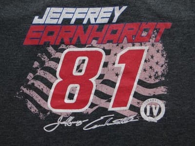 Jeffrey Earnhardt 81 Graphic Racerback Tank Top - Thumbnail 3