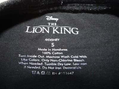 Lion King Vintage Inspired Graphic T-Shirt - Disney Classic - Thumbnail 4