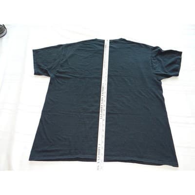 Men's Black Graphic T-Shirt with Native American and Space Design - Thumbnail 6