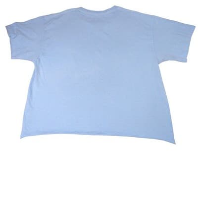 Isaac Morris American Speedway Graphic Tee Mens Large Blue Cotton Car Race Tee - Thumbnail 4