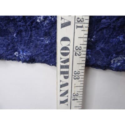 NWT-No Boundaries Kids Blue Floral Lace Cap Sleeve V Neck Dress Size XL 16 18 - Thumbnail 7