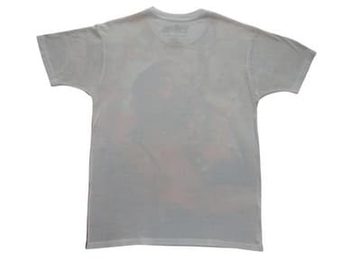 Men's Graphic Print T-Shirt Featuring Iconic Rapper - Thumbnail 2