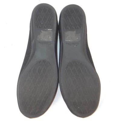 Clarks Cloudsteppers Step June Shell Black Knit Ballet Flats Womens Size 9 M - Thumbnail 7