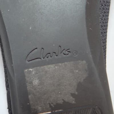Clarks Cloudsteppers Step June Shell Black Knit Ballet Flats Womens Size 9 M - Thumbnail 8