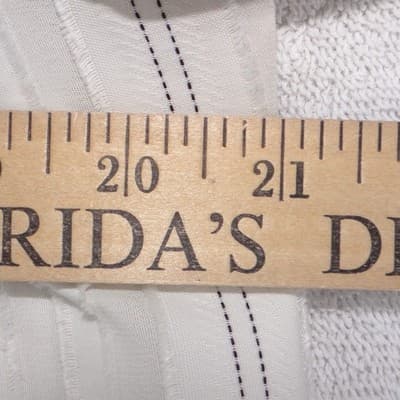 Loft Womens White Striped Long Sleeve Tie Cuff Blouse Top Size M - Thumbnail 4