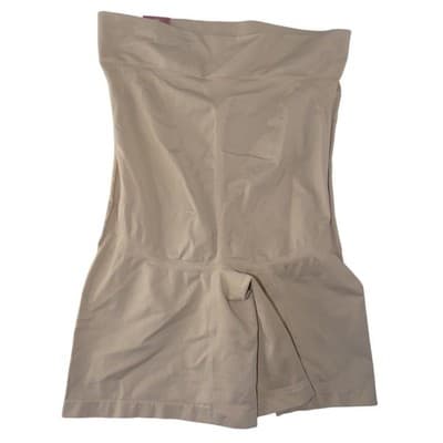 Cacique The Slimmer Ultra High-Waist Shapewear Shorts Beige Womens 18/20 NEW - Thumbnail 2