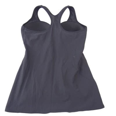 Flexees Maidenform Womens Black Racerback Shapewear Tank Top Built-in Bra Size M - Thumbnail 3