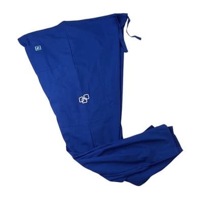NWT-Adar Medical Uniforms Blue Scrub Pants Cargo Pockets Drawstring Waist XLG - Thumbnail 6
