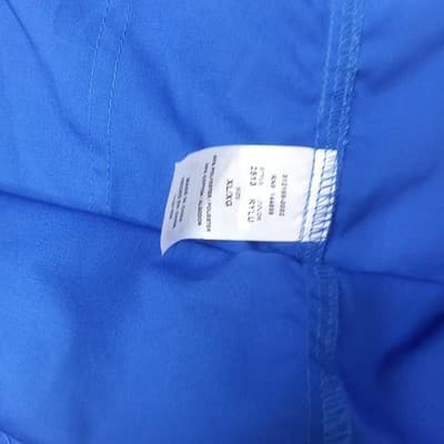NWT-Adar Medical Uniforms Blue Scrub Pants Cargo Pockets Drawstring Waist XLG - Thumbnail 3