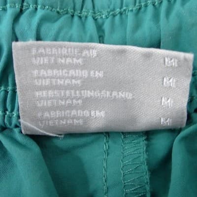 Columbia PFG Women Teal Green Fishing Shorts Size M 5 Inch Inseam 2414 - Thumbnail 3