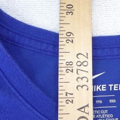 Nike Chicago Cubs Wrigley Field Dri-FIT Graphic T-Shirt Blue Mens XXL - Thumbnail 6