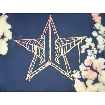 Jeffree Star Fashion Tie Dye Star Logo Graphic T Shirt Medium - Thumbnail 6