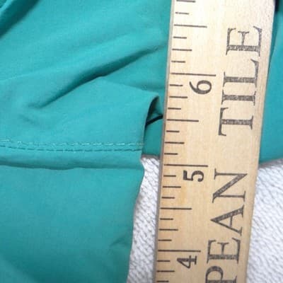 Columbia PFG Women Teal Green Fishing Shorts Size M 5 Inch Inseam 2414 - Thumbnail 6