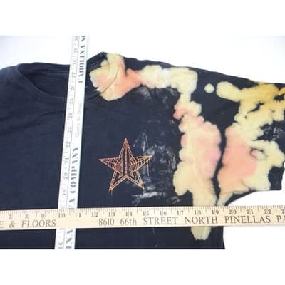 Jeffree Star Fashion Tie Dye Star Logo Graphic T Shirt Medium - Thumbnail 7
