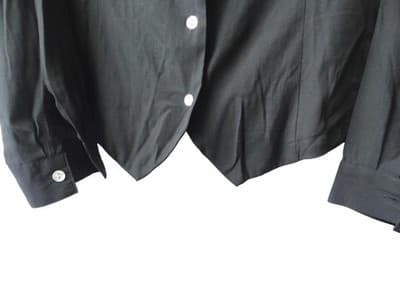 VINTAGE Women's Black Button Up by Dress barn - Thumbnail 2