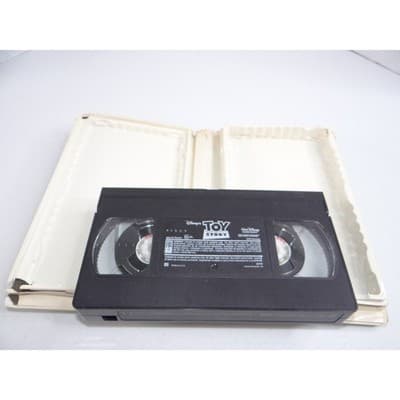 Disney Pixar Toy Story VHS 1996 Clamshell Case Stock No 6703 Tom Hanks Tim Allen - Thumbnail 4