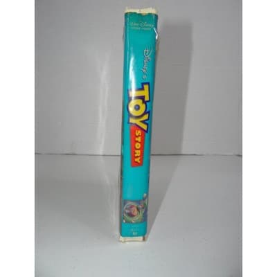 Disney Pixar Toy Story VHS 1996 Clamshell Case Stock No 6703 Tom Hanks Tim Allen - Thumbnail 2