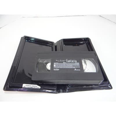 Walt Disney's Masterpiece Fantasia VHS 1991 Black Clamshell Case 1132 G-Rated - Thumbnail 5