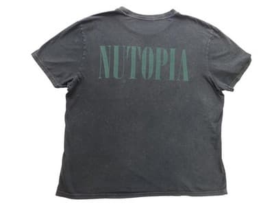 All Saints Vintage style Black Graphic T-Shirt - NUTOPIA - Large - Thumbnail 3