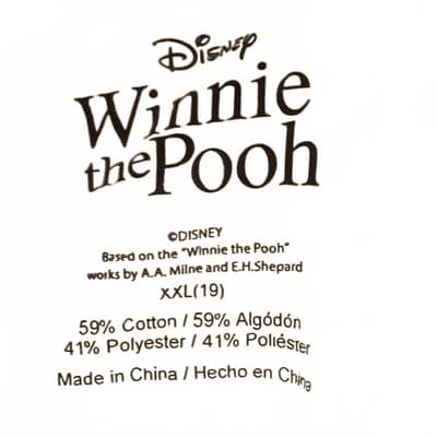 Disney Winnie the Pooh Graphic T-Shirt XXL - Thumbnail 2